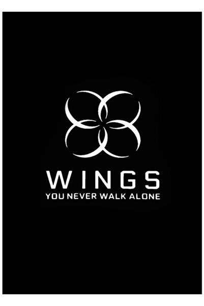 Universal BTS - Nu mergi niciodată singur. Tablou Poster din lemn decorativ C...