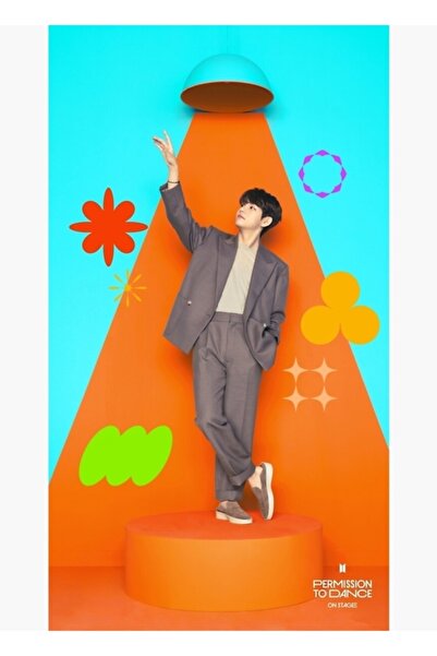 Universal BTS Άδεια Χορού |   V Tablo Ξύλινη Διακοσμητική Αφίσα Κωδικός3238