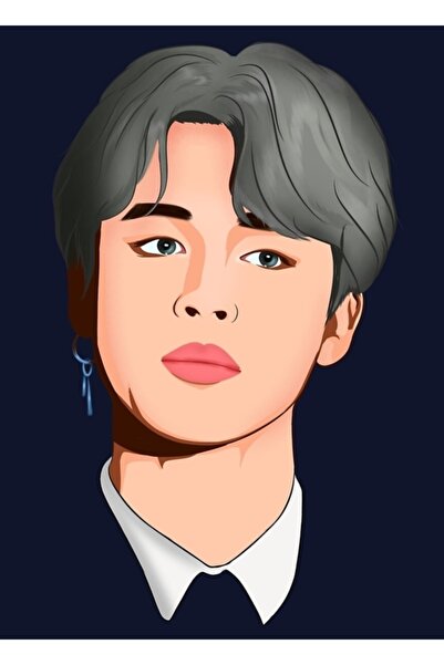 Universal Bts Jimin Ξύλινη Αφίσα Διακοσμητική Ξύλινη Αφίσα Κωδικός5014
