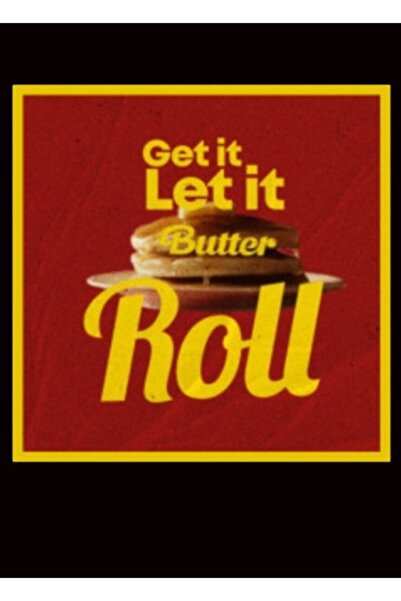 Universal Απόκτησέ το Αφήστε το να γλιστρήσει Ρολέζετε Βουτύρο Bts Ξύλινη Αφί...