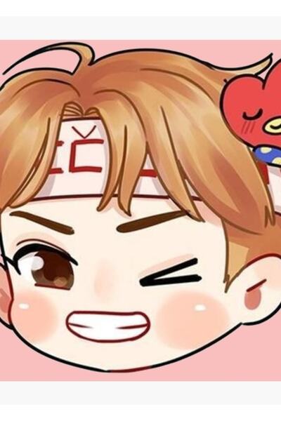 Universal Bts V Chibi Ξύλινη Αφίσα Τέχνης Διακοσμητική Ξύλινη Αφίσα Κωδικός3505