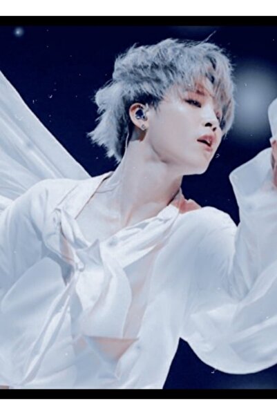 Universal Bts Jimin Fairy Aesthetic Ξύλινη Αφίσα Διακοσμητική Ξύλινη Αφίσα Κω...