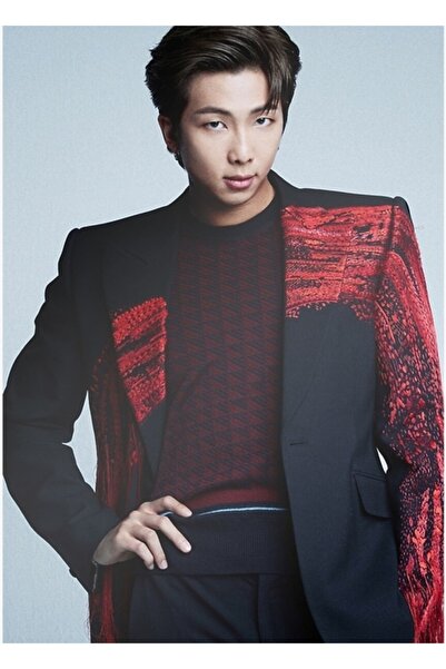Universal Rm / Kim Namjooom Bts Dıcon Tablo Poster decorativ din lemn Cod1443