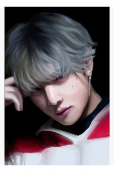 Universal BTS V / Κιμ Τεαχιούνγκ Αγαπήστε τον εαυτό σας Πίνακας Φάναρτ Ξύλινη...