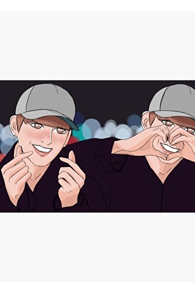 Universal Bts Jungkook Ξύλινη Αφίσα Τέχνης Διακοσμητική Κωδικός4447