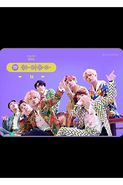 Universal Διακοσμητική Ξύλινη Αφίσα Idol Bts Tablo Κωδικός5342