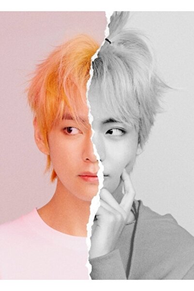 Universal BTS Ταεχιούνγκ (V) Love Yourself Ξύλινη Διακοσμητική Αφίσα Κωδικός1086