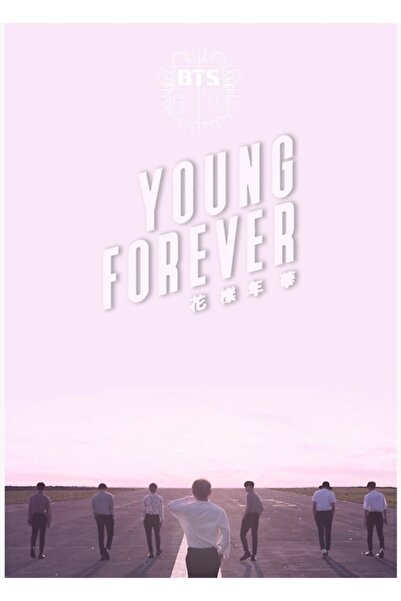 Universal Bts/bangtan Sonyeondan - Young Forever (roz) Poster decorativ din l...