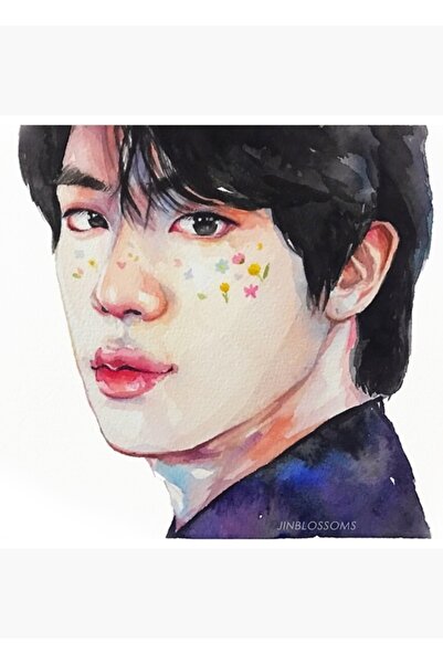 Universal Bts Jin Ξύλινη Αφίσα Τραπεζιού Διακοσμητική Κωδικός5377