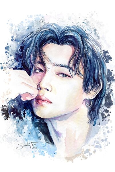 Universal Jimin |   Poster decorativ din lemn Bts 7 cu tabla destinului Cod2739