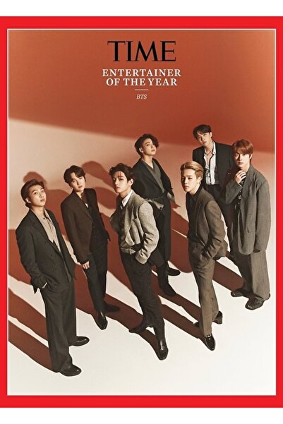 Universal Bts Dergi Kapağı Tablo Ahşap Poster Dekoratif Kod3414