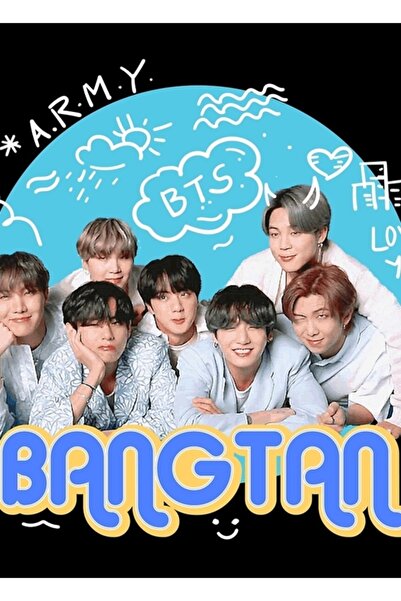 Universal Bangtan Army Bts Painting Wooden Poster Decorative Code3494