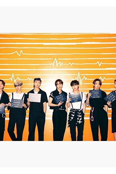 Universal Bts Butter Concept Φωτογραφικός πίνακας Ξύλινη αφίσα Διακοσμητικός ...