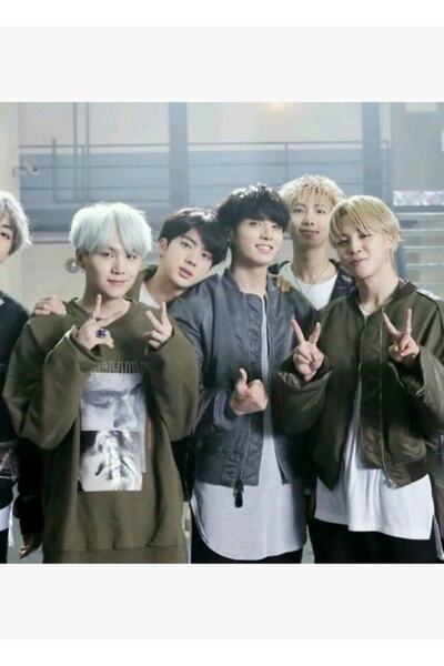 Universal Bts Ξύλινη Αφίσα Διακοσμητική Ξυλόγραφος Κωδικός5907