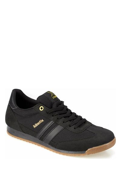 Kinetix Halley Black Men's Sneaker