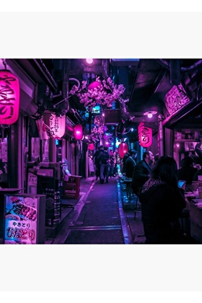 Universal Food and Tokyo Road Table Wooden Poster Decorative