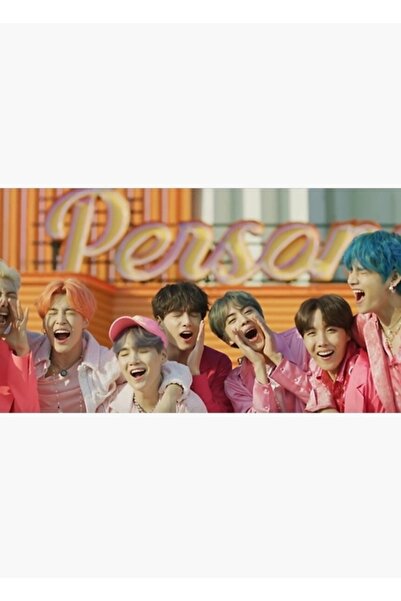 Universal Bts; Poster decorativ din lemn Luv pentru copii Kod6071