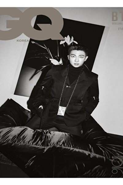 Universal Bts Vogue Cover, Bts Rm Vogue Painting Wooden Poster Decorative Cod...