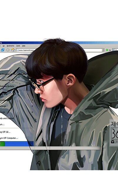 Universal Hoseok X Windows Tablo Poster din lemn decorativ Cod3473