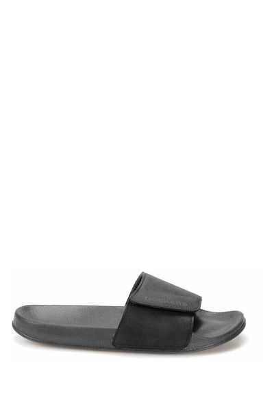 Dockers By Gerli Papuci sport negri cu o singură curea cu velcro pentru bărbați 226324