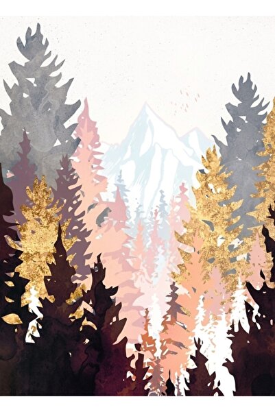 Universal Tablou Pădurea Vinurilor Poster din Lemn Decorativ