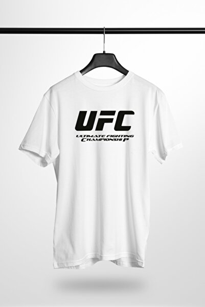 Reyondrop Біла футболка з принтом Ufc