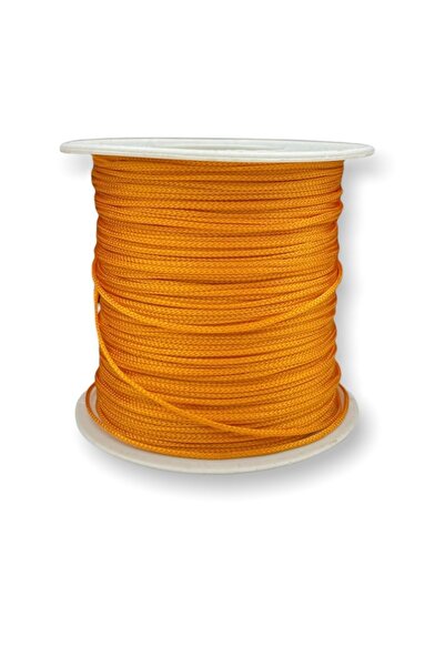 Hedef Bijuteri حبل باراشوت برتقالي اللون، حبل صنع المجوهرات، حبل برتقالي اللو...