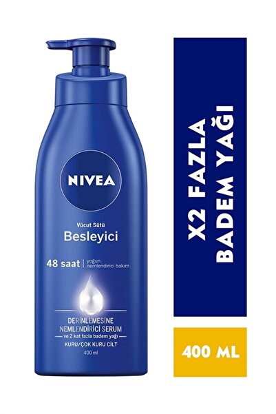 NIVEA Besleyici Vücut Sütü Yoğun Nemlendirici Bakım 400 ml