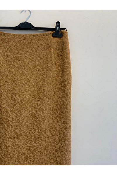 Kayra Γυναικεία φούστα Camel Pencil