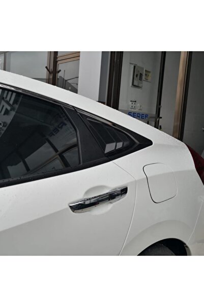 Cappafe Honda Civic 10 2016- Kelebek Cam Rüzgarlığı 2 Parça