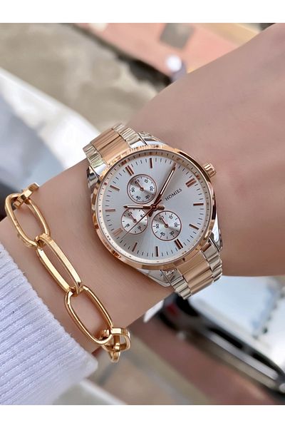 Homies Women's Wristwatch Steel Cord Waterproof (bracelet Visual Purpose!)