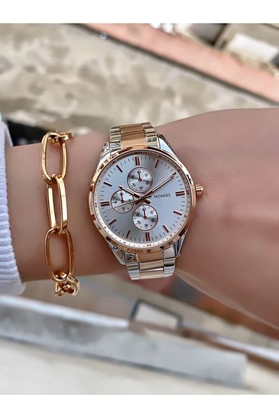 Homies Women's Wristwatch Steel Cord Waterproof (bracelet Visual Purpose!)