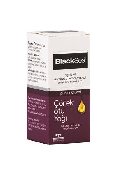 BlackSea Black Sea Çörek Otu Yağı 20 Ml