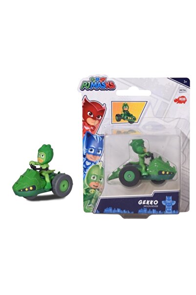 PJMASKS بيجامة جيكو مون روفر ذات الشكل الواحد باللون الأخضر الأصلي/المرخص