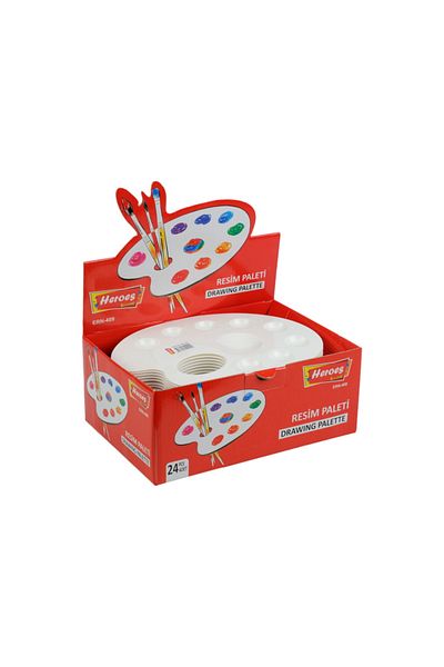 HEROES School Painting Palette