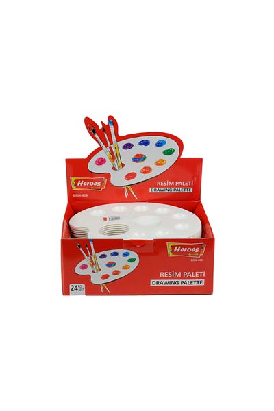 HEROES School Painting Palette
