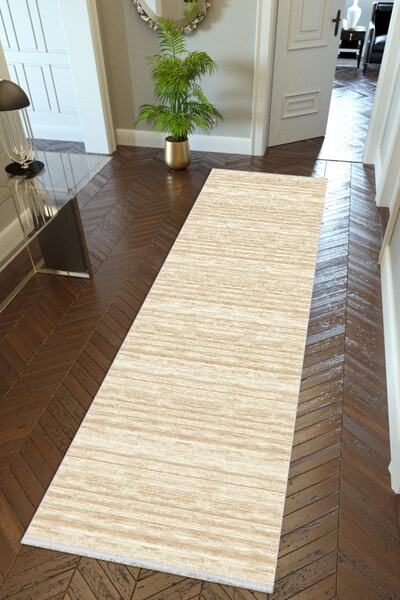 10 Post Online Covoraș antiderapant Brown Slim Digital B cu imprimeu - Covor ...