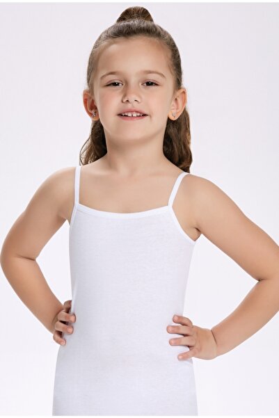 AKARSUGLOBAL Paket od 6 komada belih srebrnih 3062 - majica bez rukava za dev...