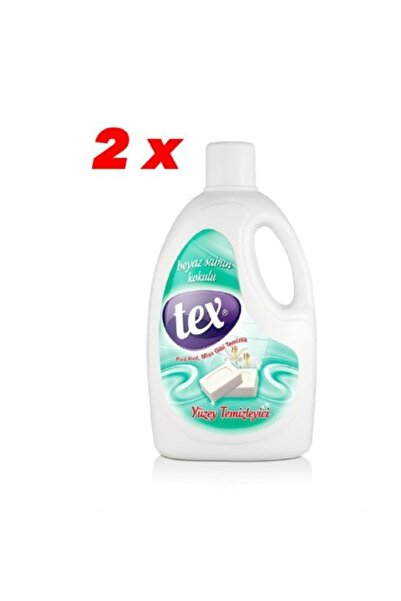 Tex Beyaz Sabun Kokulu Yüzey Temizleyici 2500 Ml X 2 Adet