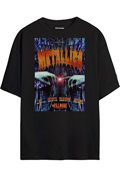 Advantage Metallica 3, дизайн Oversize Tshirt - Футболка