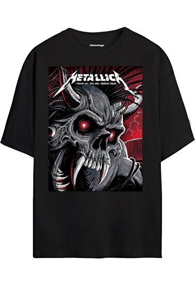 Advantage Metallica 6, дизайн Oversize Tshirt - Футболка