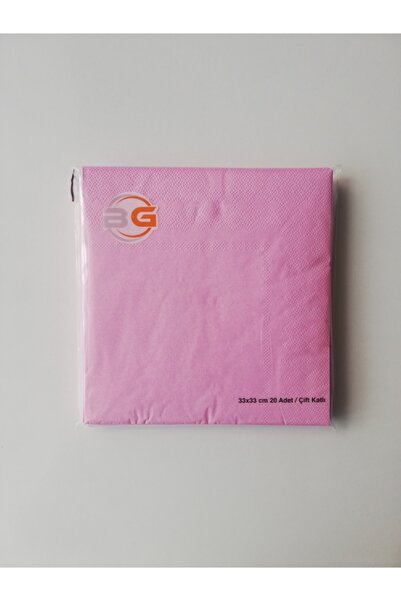 UĞUR BÖCEĞİ PARTY Șervețel de culoare uni roz