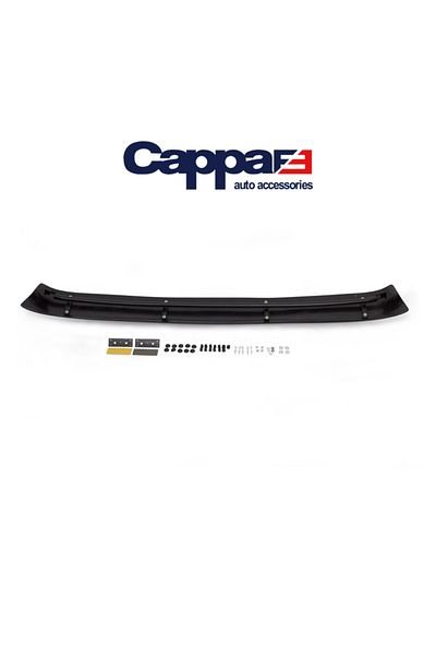 Cappafe Iveco Daily Front Window Sunshade Visor Visor Hat Terek Acrylic (ABS) Piano Black Above 2014
