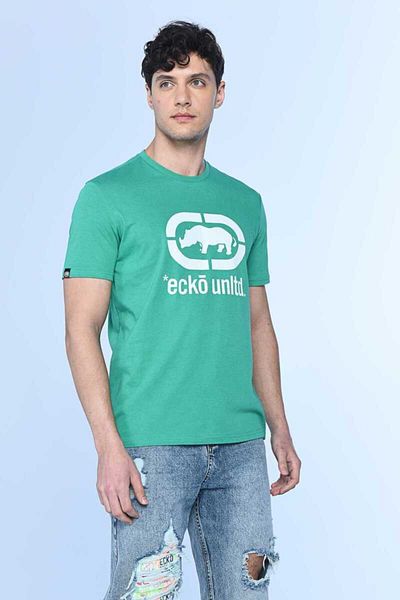ECKO UNLTD Ανδρικό μπλουζάκι με λογότυπο με στάμπα με λαιμόκοψη