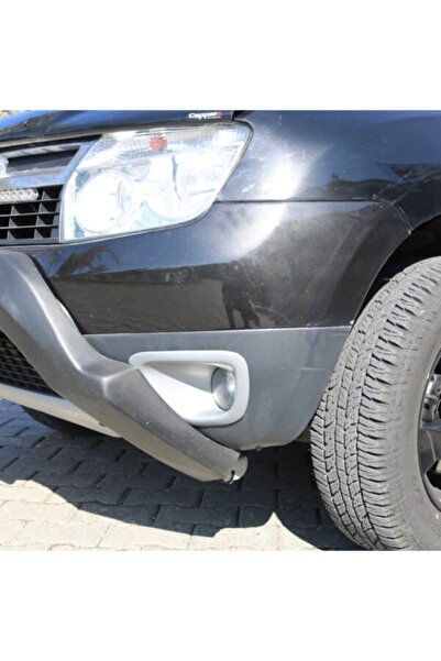 Cappafe Duster Sis Farı Çerçevesi Mat Gri 2010 2011 2012 2013 2014 2015 2016 2017 2018