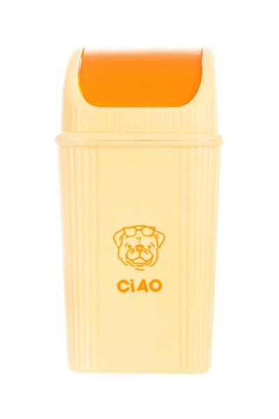 Miniso Köpek Desenli Masaüstü Çöp Kutusu 22cm