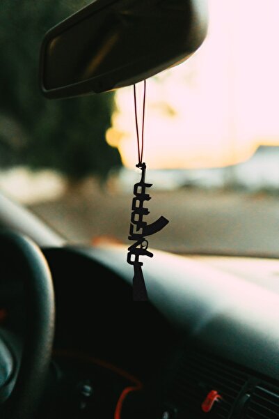 Oyunzu مرآة الرؤية الخلفية المعدنية أنقرة Keleş - هدية تزيين السيارة