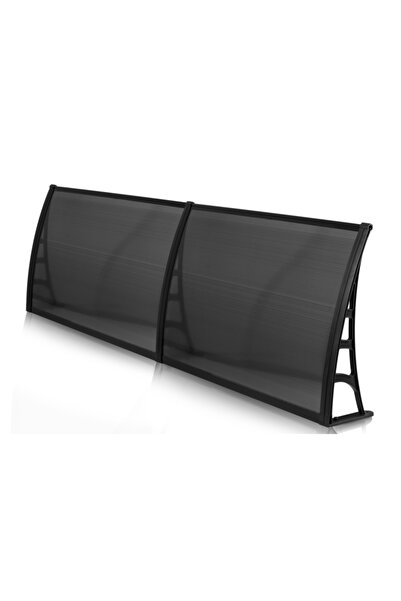 Genel Markalar Lotus Kapı Pencere Üstü Pratik Sundurma 70x240 Cm - Siyah