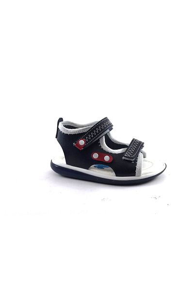 Şirin Bebe Παπούτσια Baby Sandals Navy Blue White Boy