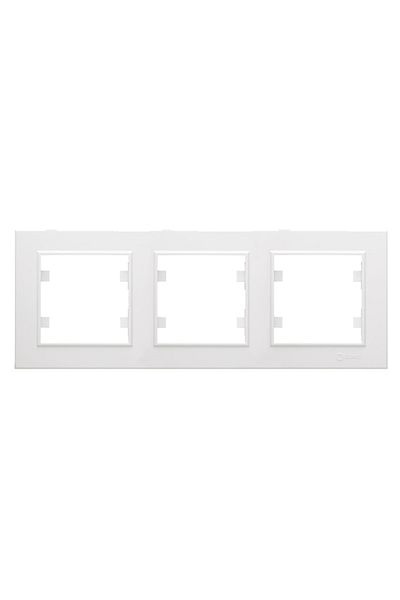 MAKEL Karea White Triple Frame